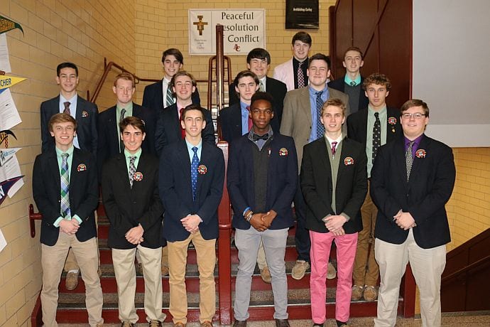 Students Inducted in Spanish Honor Society | Archbishop Curley