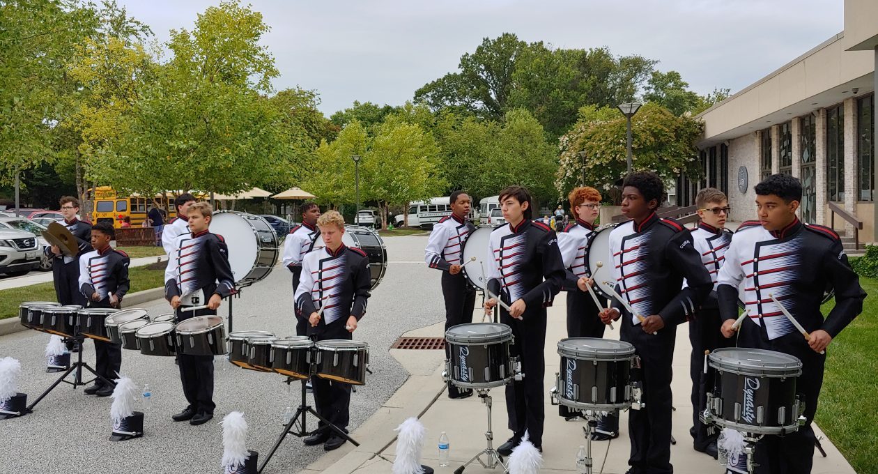 The CURLEY Drumline