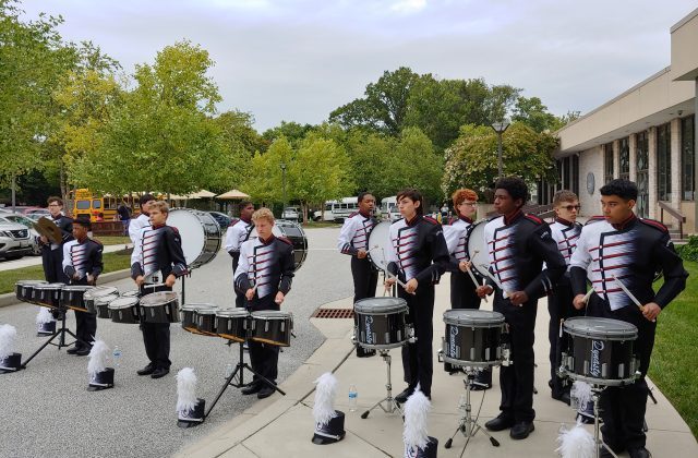 The CURLEY Drumline