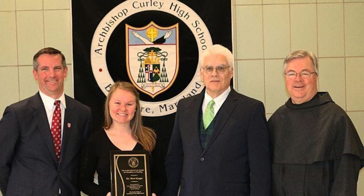 Teacher of the Year Honored after Mass for Catholic Schools Week