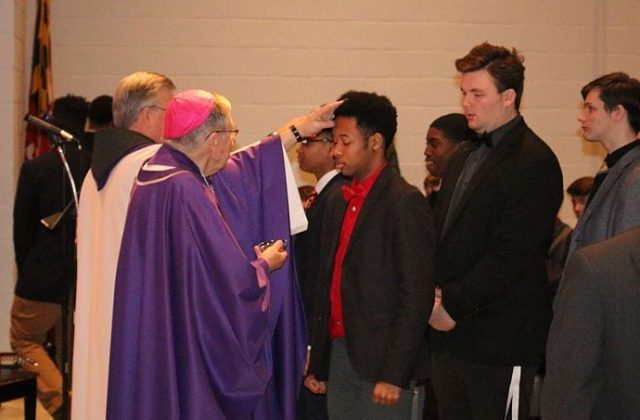 Curley Community Celebrates Ash Wednesday