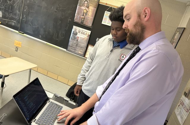 Curley Leads the Way with PLTW