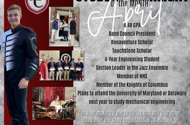 Michael Streckfus – STUDENT HIGHLIGHT OF THE MONTH