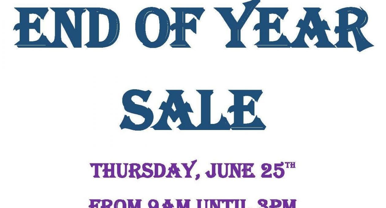Campus Store – End of Year Sale