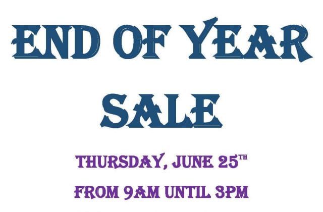 Campus Store – End of Year Sale