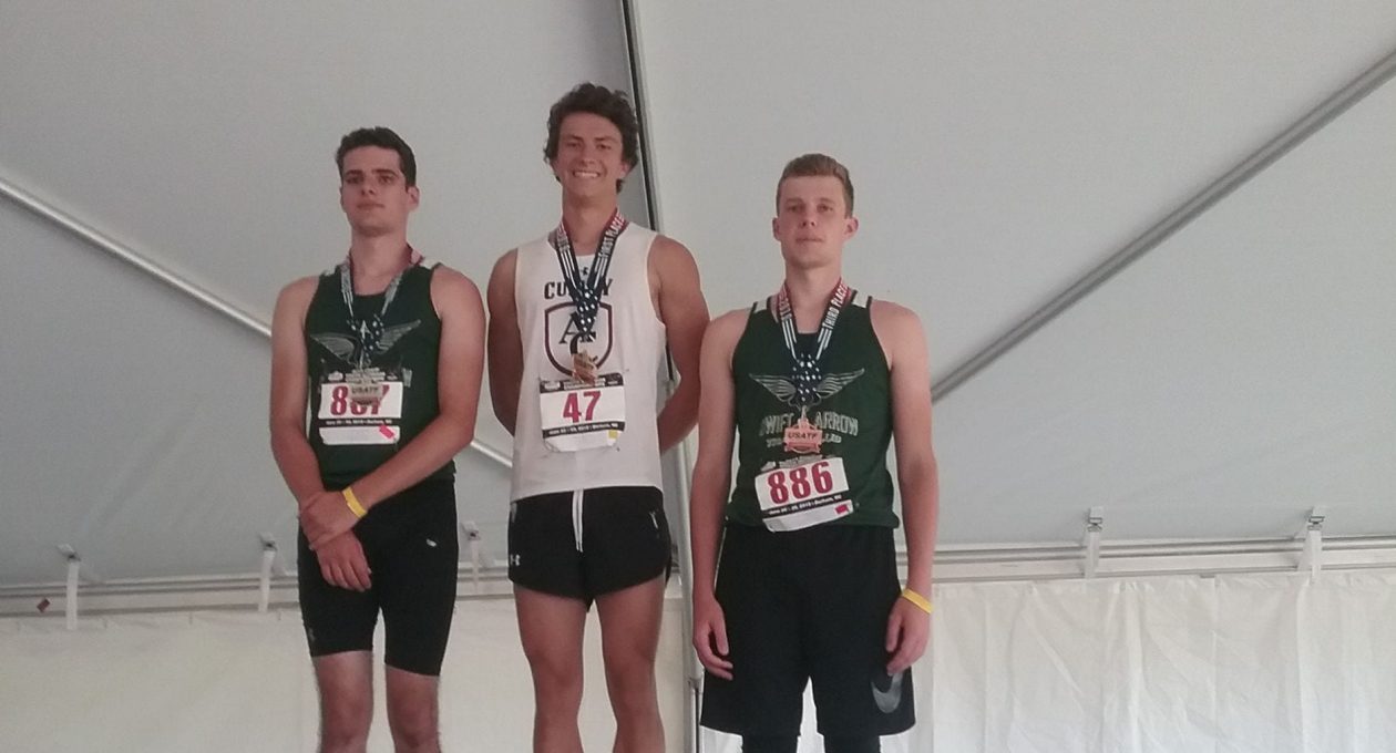 Curley Rising Senior Takes First in the Decathalon at USATF