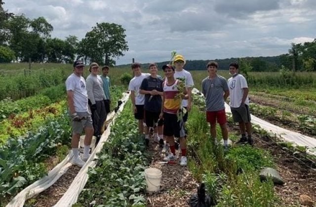 St. Bonaventure Scholars on the Farm