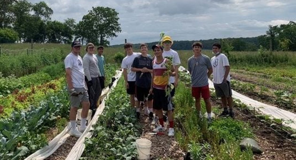 St. Bonaventure Scholars on the Farm